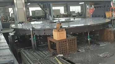 Specialtegninger + stor bearbejdning! Tangshan Yuexin bearbejder en 8m plade.