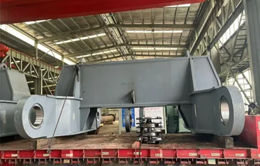 ​Hvordan sikrer man stabil drift af stort udstyr med kraftige løftearme? Tangshan Yuexin Machinerys tilpassede komponenter blev med succes sendt til Qinhuangdao